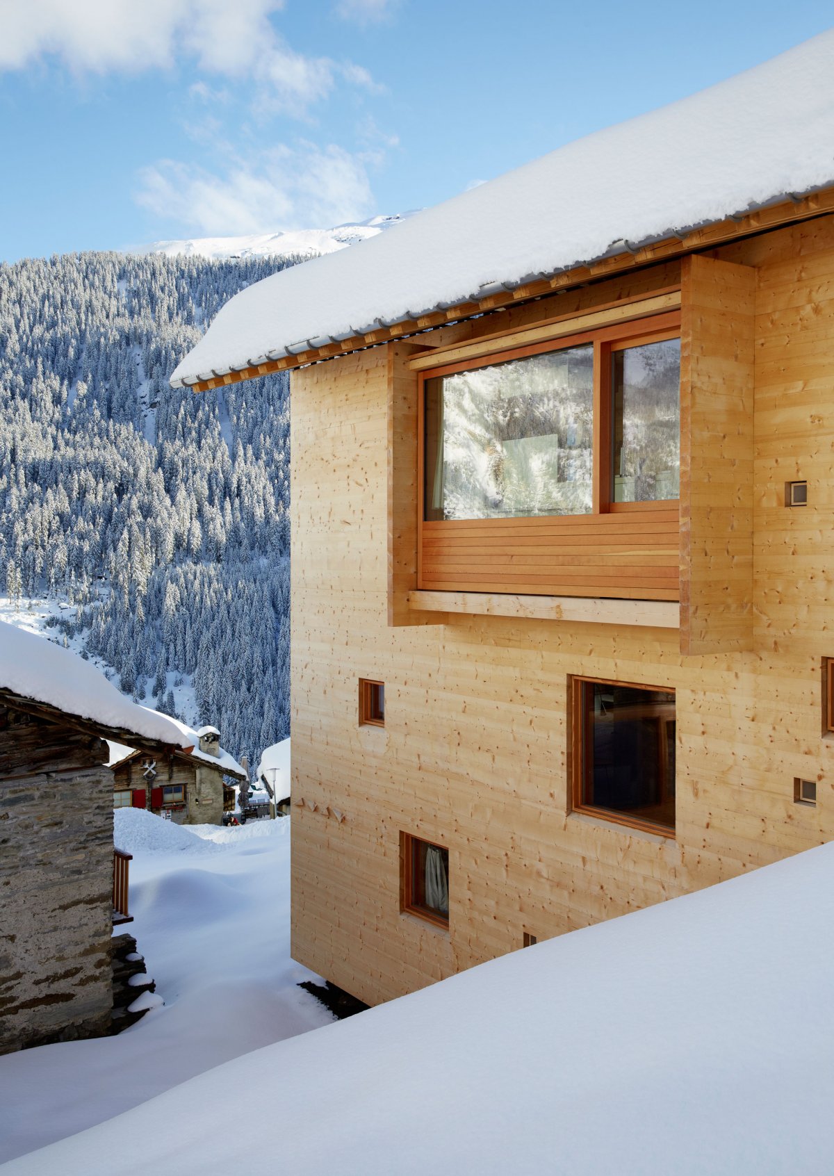 瑞士木屋建筑风格图片